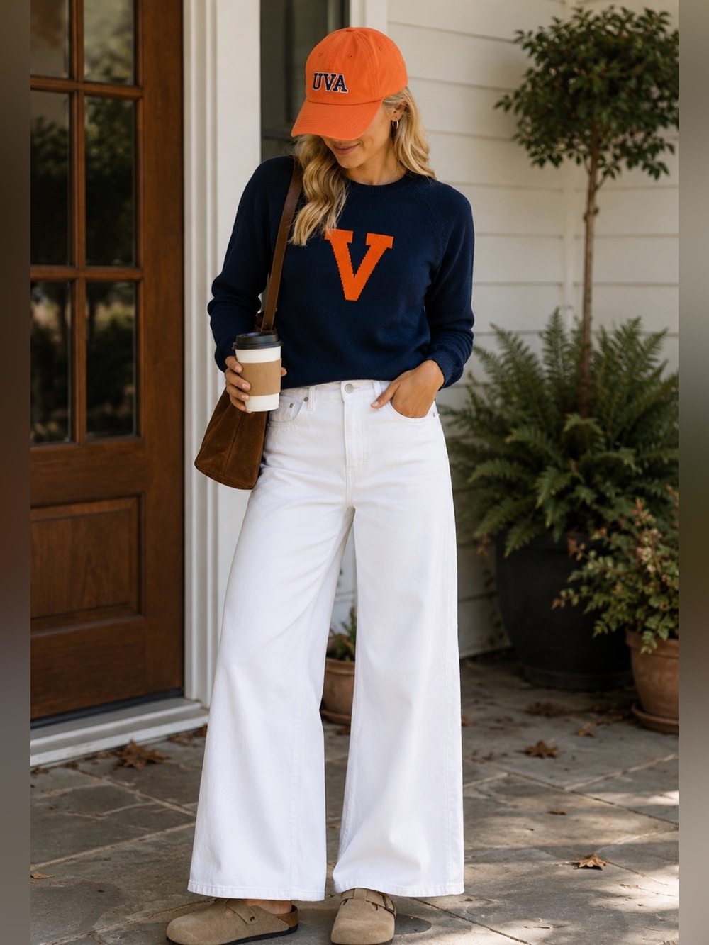 Hillflint University of Virginia “V” Merino Wool Sweater – Size XS -Like New